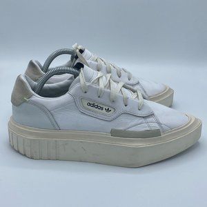 Adidas Hypersleek White Athletic Sneakers